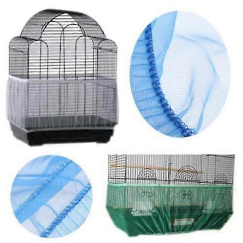 Bird Mesh Cage Net Cover for Pet Use White