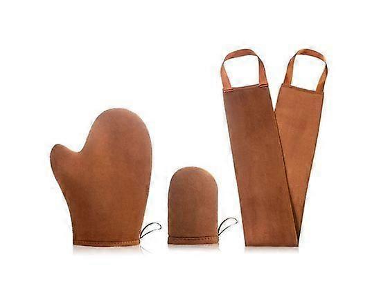 Gant autobronzant, Gant bronzant, Gant autobronzant, Paquet de 3, Gant autobronzant, Gant autobronzant, Applicateur dorsal, Gant autobronzant pour autobronzant