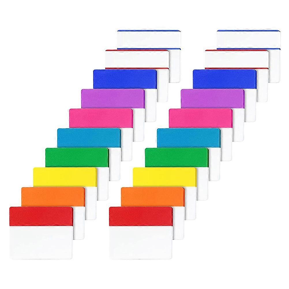 It sounds like you're describing a product listing or description for **sticky index tabs**, possibly for use in books, notebooks, or study