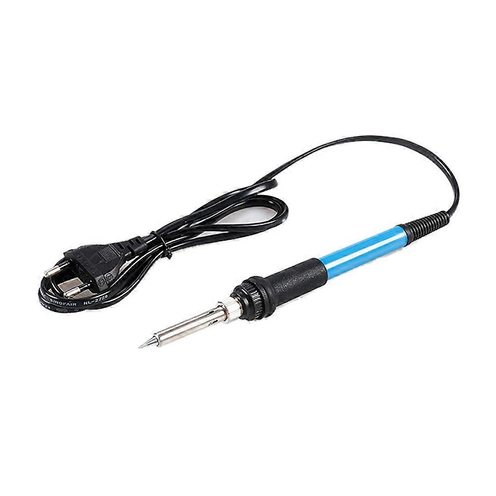 Temperature Controlled Soldering Iron Kit For Diy Enthusiasts Blue 22x2x2cm Repair Circuit Boards 1Pack