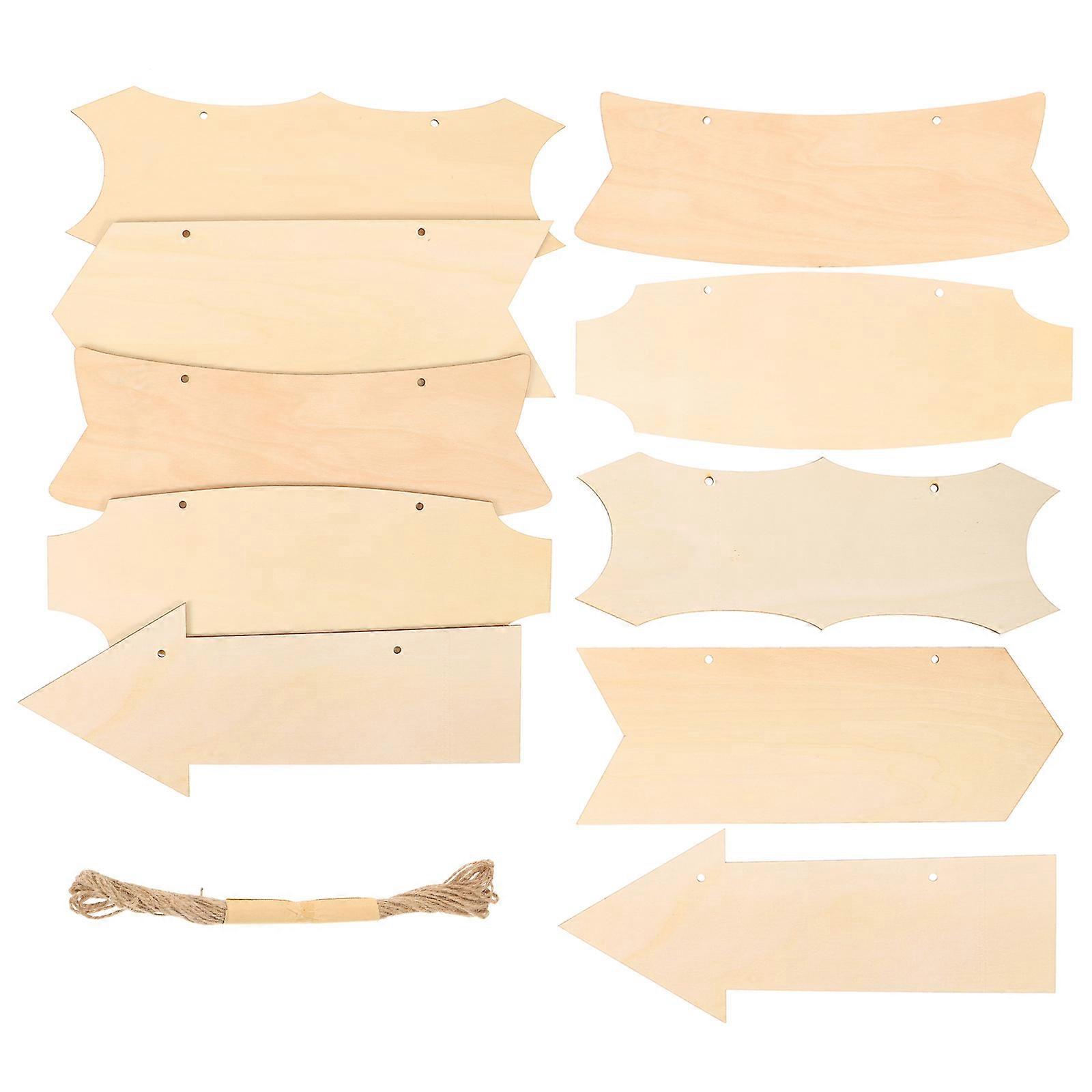 Hanging Wood Sign For Bars Clubs Rope Material Rectangular Shape 28.00X8.50X0.10CM 1 Set