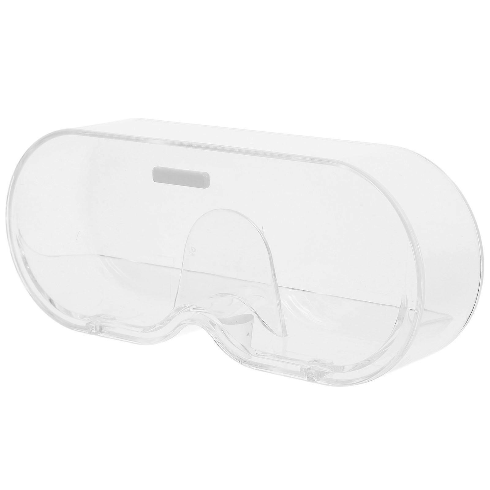 Transparent Wall Mounted Eyeglasses Display Rack with Dustproof Cover – Impact Resistant Sunglasses and Storage Organizer for Home and Travel