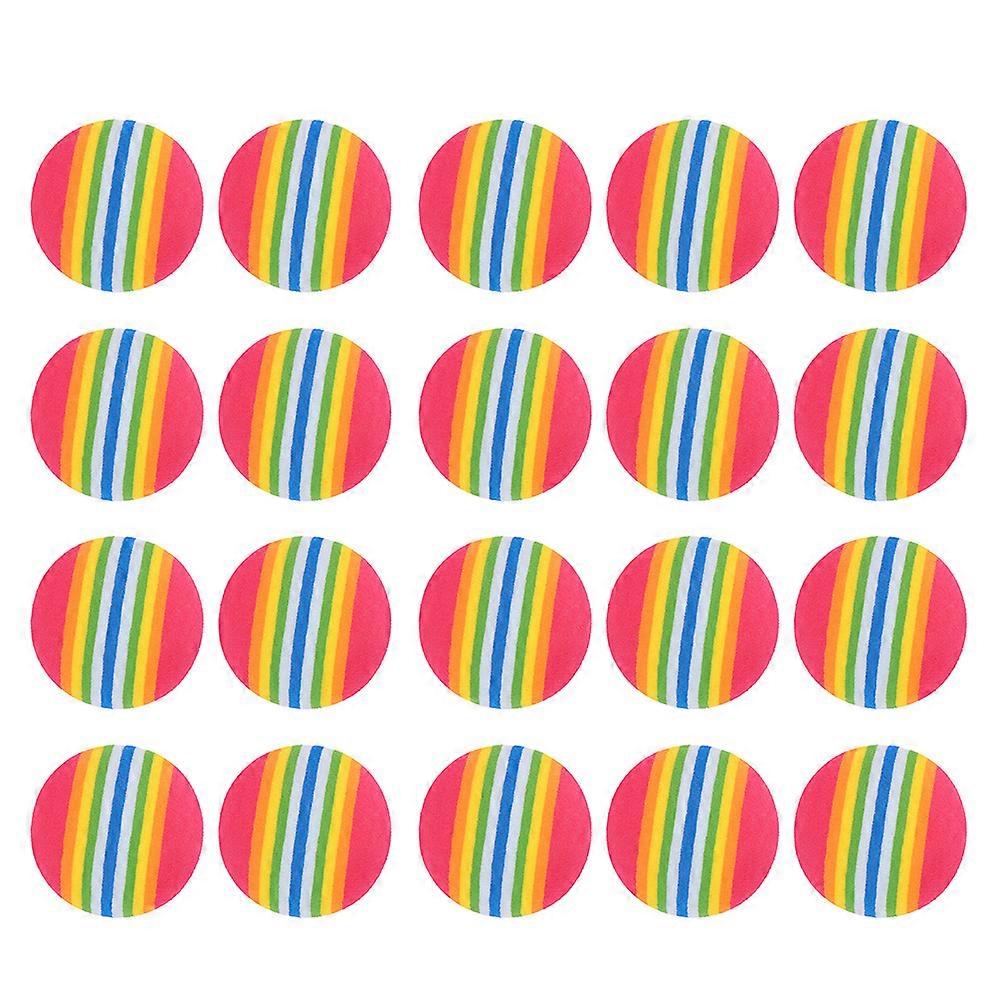 Soft Practice Golf Balls Lightweight For Close Range Hitting Training 42mm 50Pcs