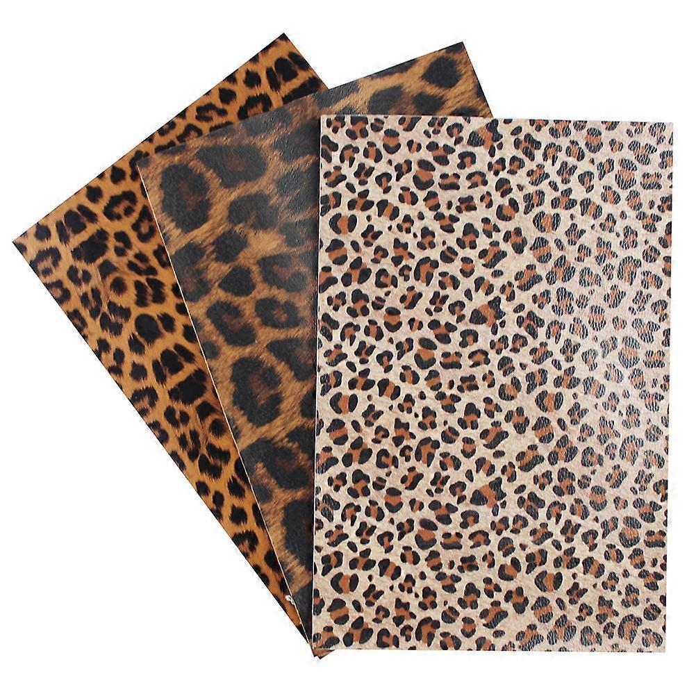 Faux Animal Skin Texture Printed Sheets for Decor 10Pcs