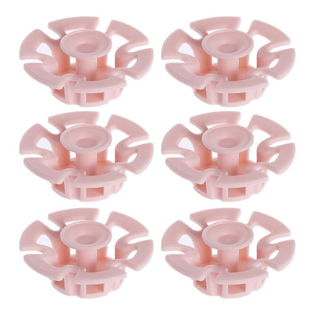Wire Organizers Cord Management Organizer Travel Use For Cables 6Pcs Pink Small
