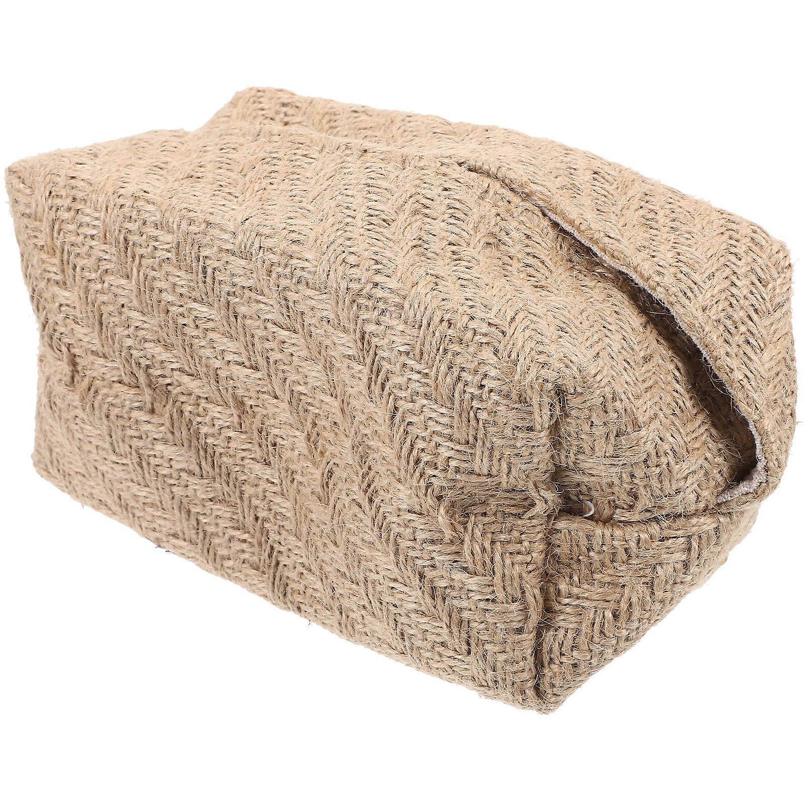 Car Napkin Dispenser Tissue Holder Vehicle Use Simple Design Linen Organization 1Pcs