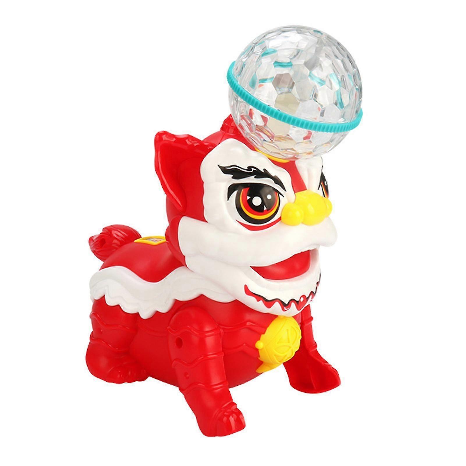 Glowing Lion-shape Dance Ball Doll Stylish Interesting Plaything for House