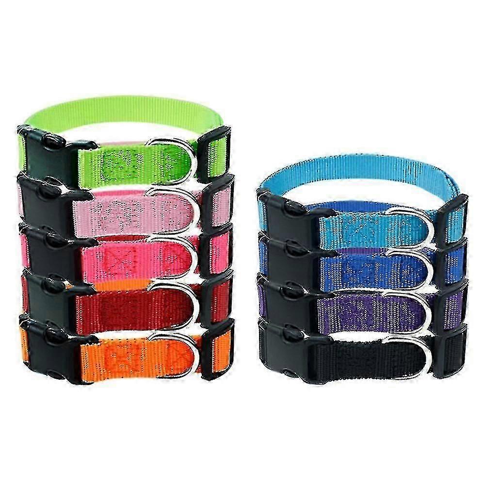 Puppy Collars For Litter Puppy Id Collars Whelping Supplies Soft Nylon Breakaway Coloured Collars
