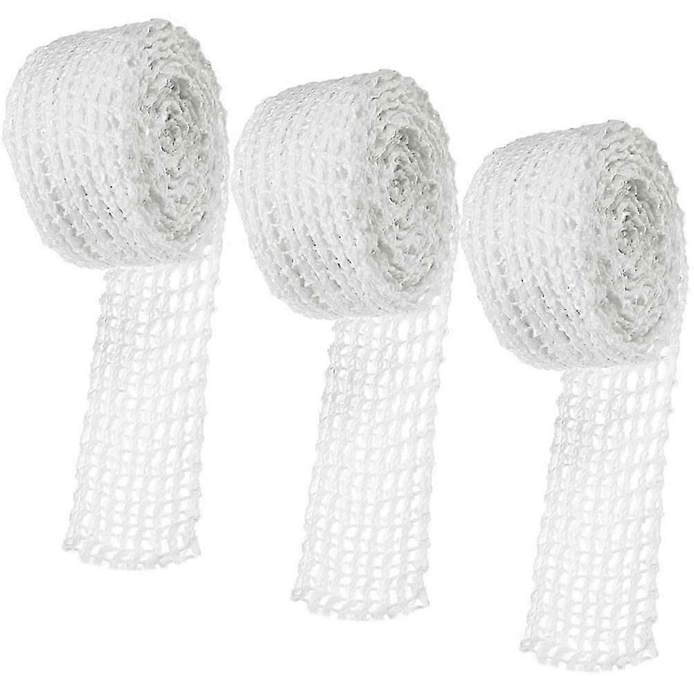 3 Rolls Beef Netting Roll Beef Netting Meat Roll Netting Meat Packaging Tool Sausage Netting
