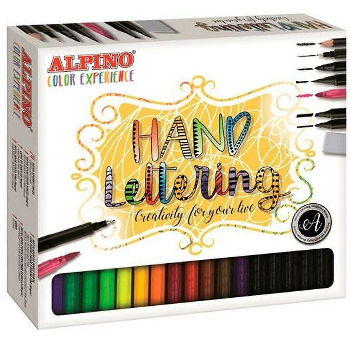 Set of Felt Tip Pens Alpino AR000701 Multicolour