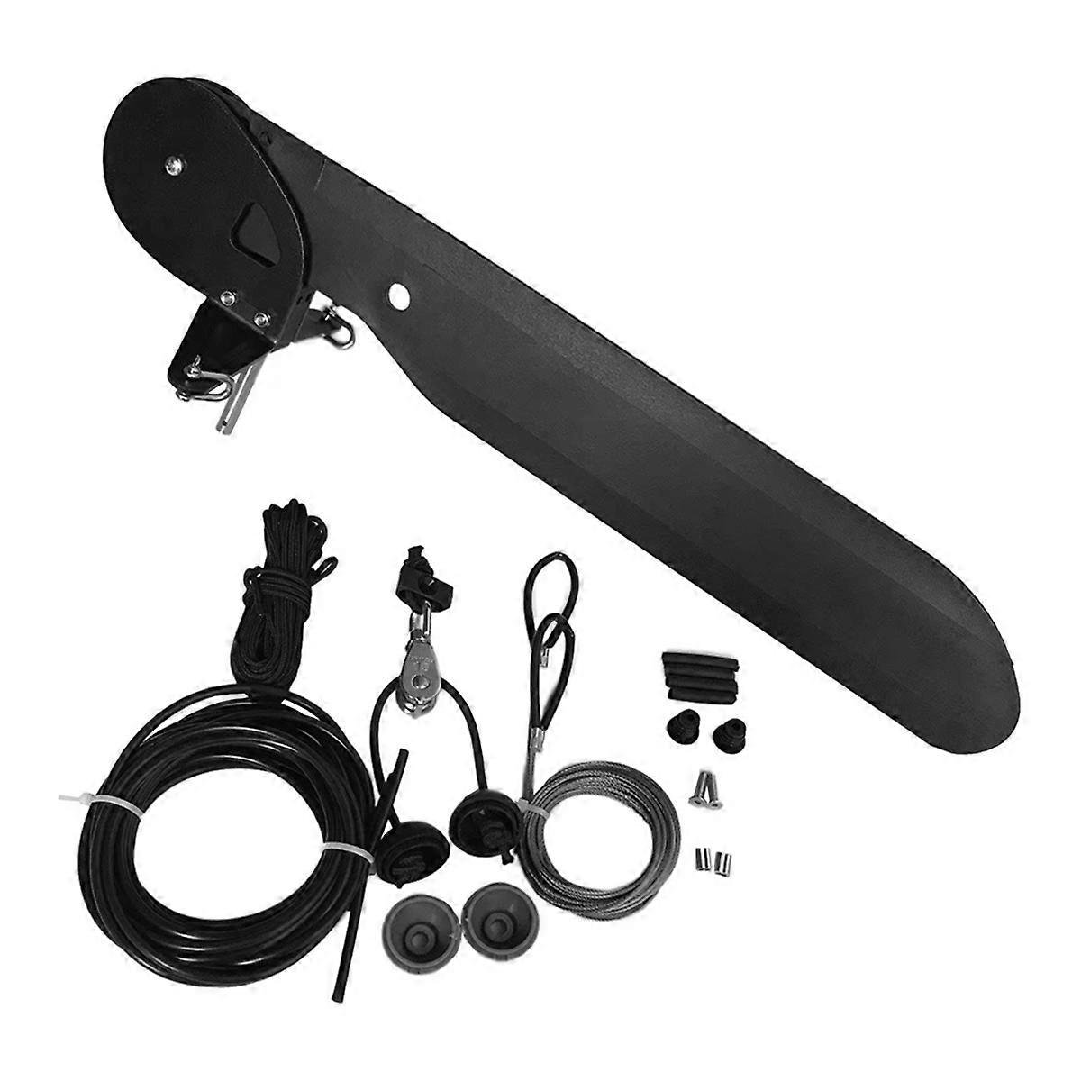 Kayak Stern Rudder Set Direction Rudder Steering Control Parts