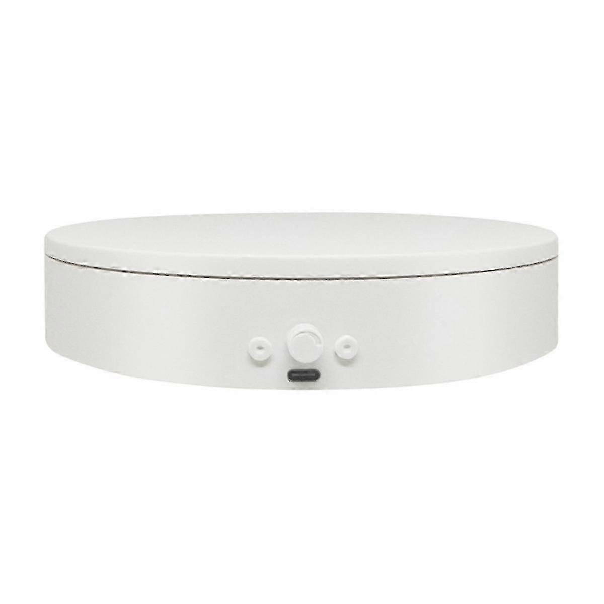 USB Güç Kablosu ile Döner Ekran Standı, Sessiz Döner Tabla 5.9 İnç 11lb Yük, Ayarlanabilir