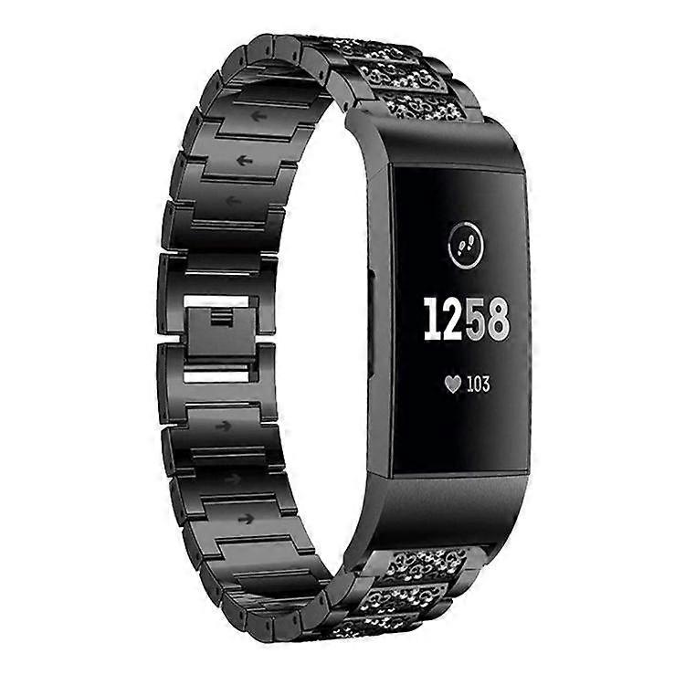 Pulseira de Relógio de Aço Para Fitbit Charge 4 / 3 18mm