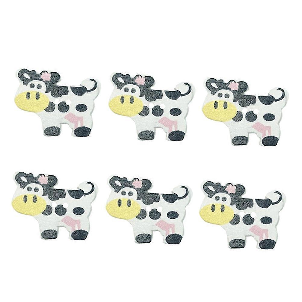 Small Cartoon Buttons Animal Print Sewing Craft Projects 50Pcs