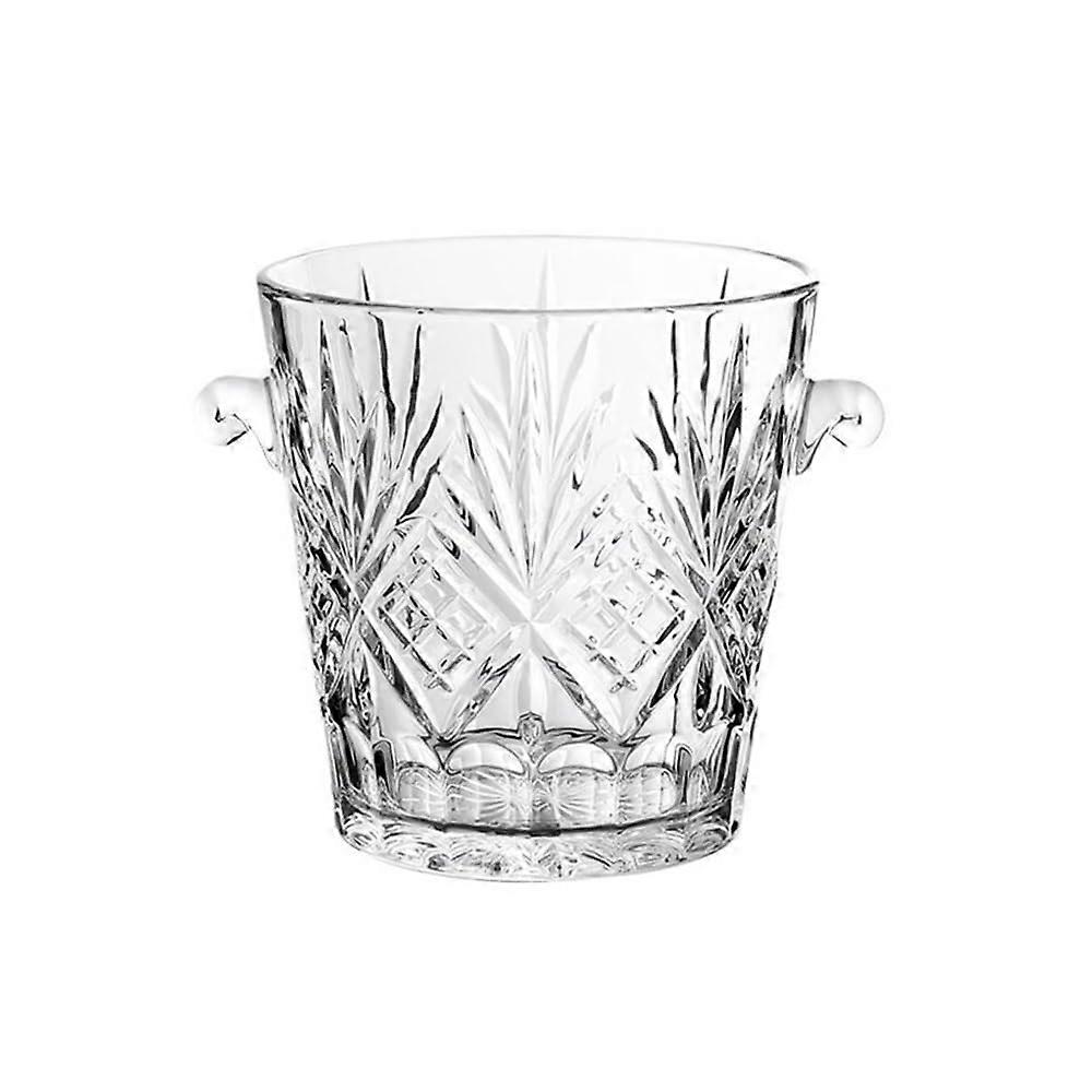 Ice Bucket For Home Bar Small Glass Ice Cube Bucket Champagne Ice Bucket Ice Cube Container