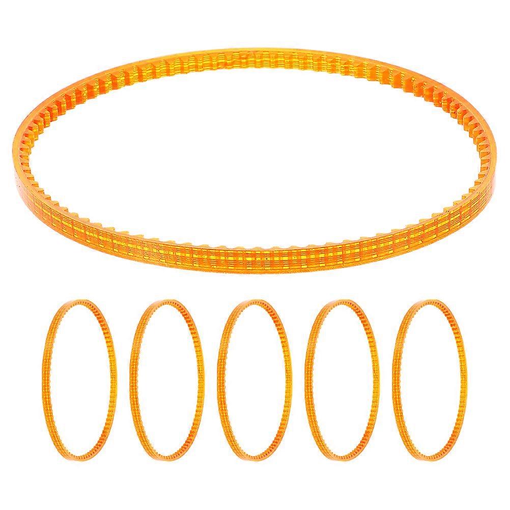 Candy Machine Belt Cotton Candy Machine Parts Orange 360mm Perimeter Simple Style Coffee Shops 6Pcs