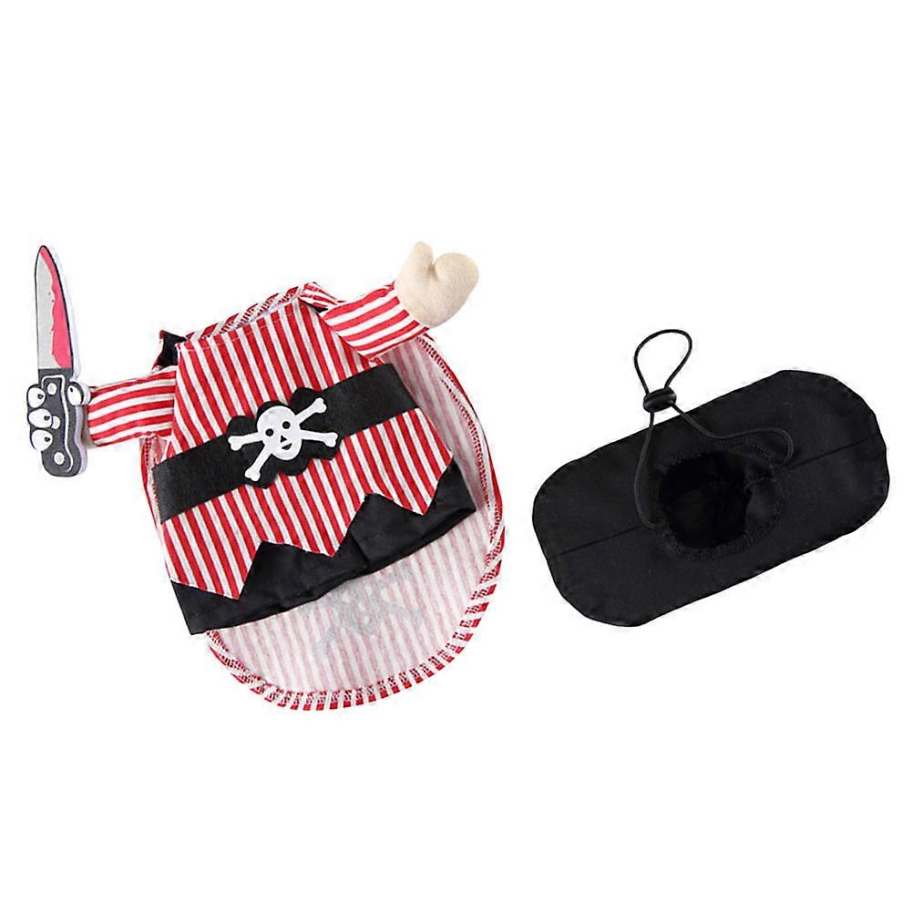 Outdoor Activities Pet Costume for Dogs Assorted Color Standing Design 1Set