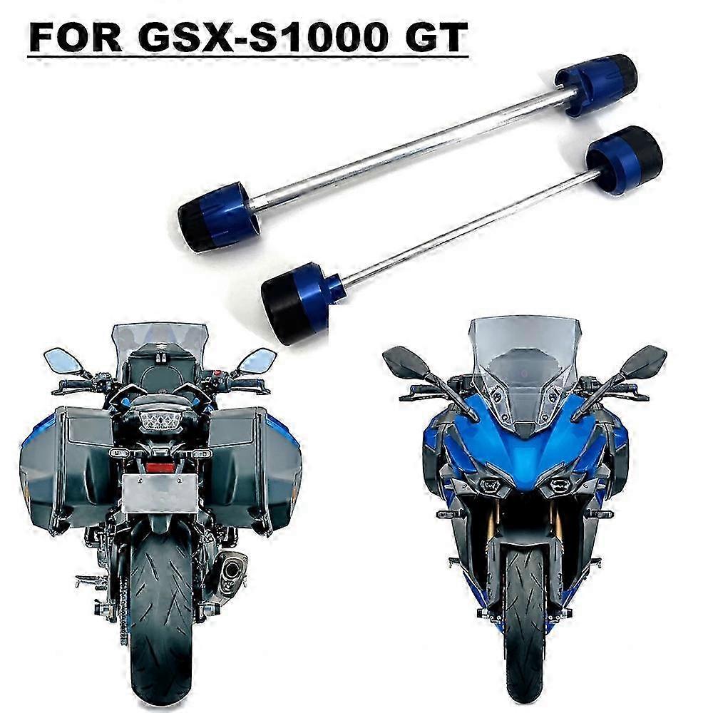 Motorcycle Wheel Protector, Front and Rear Axle Collision Slider, Compatible with Certain Brand 2022