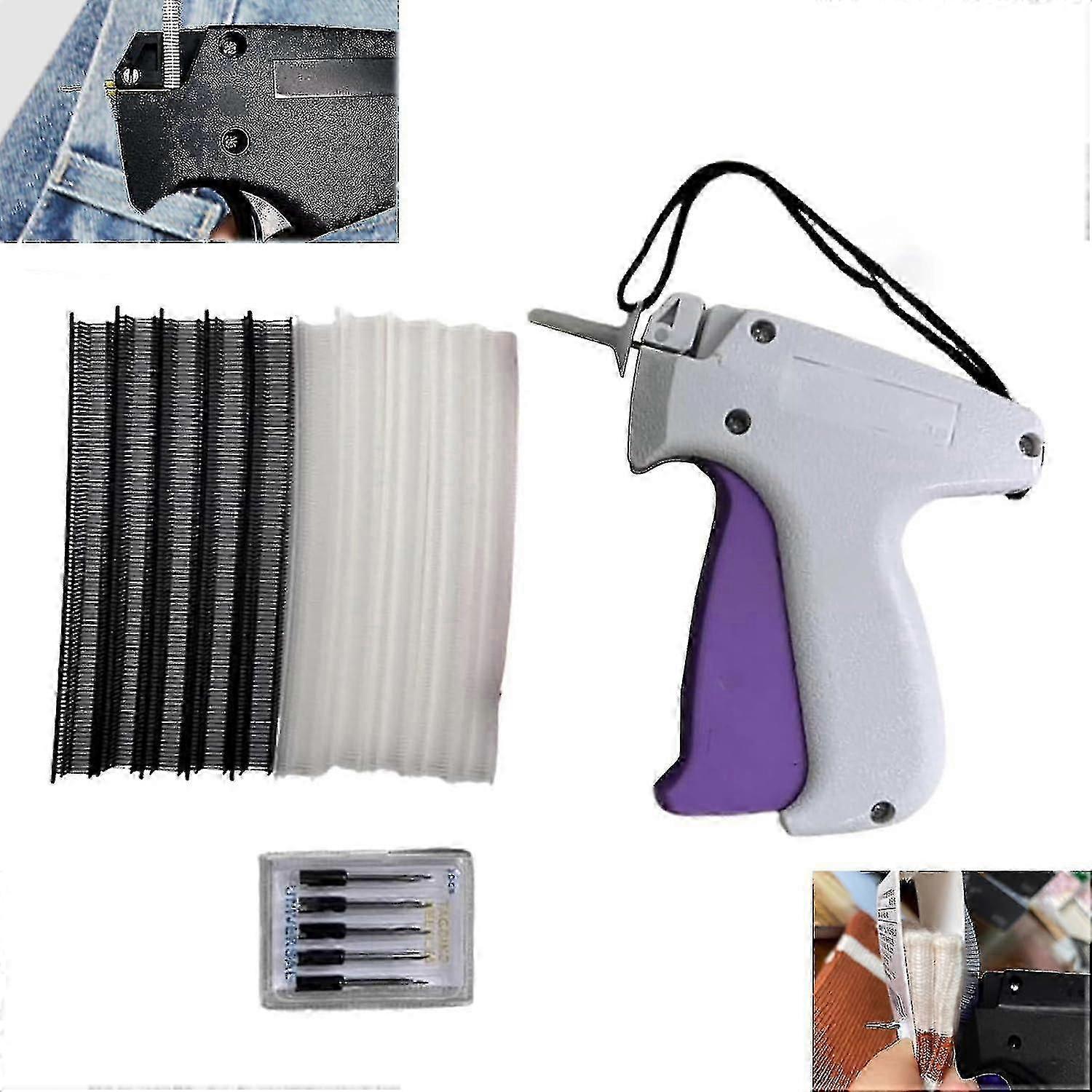Mini Handheld Sewing Machine, Quick Clothing Fixer, Quilt Tacking Hemming Gun, Micro Tagging Stitch Tool for Garments