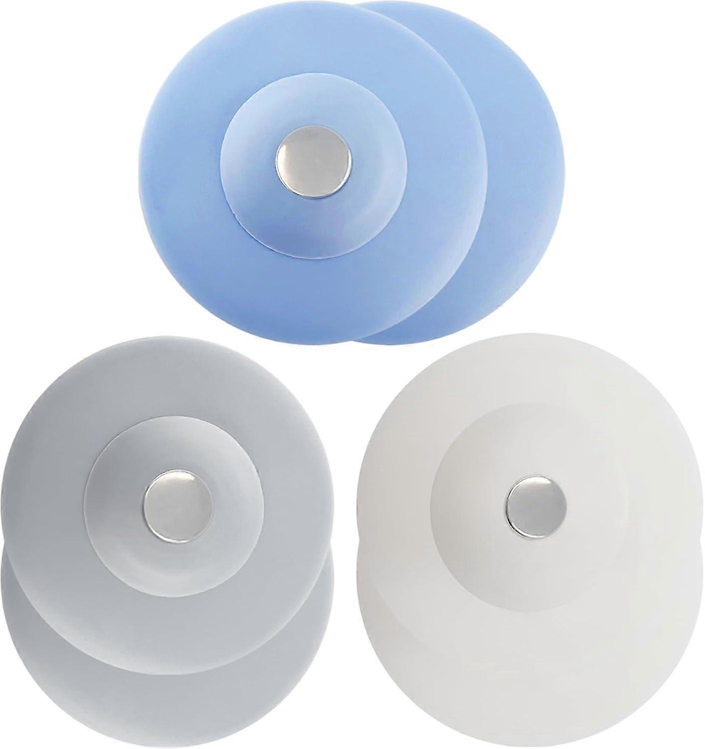 6pcs round floor drain covers, non-slip drain filter