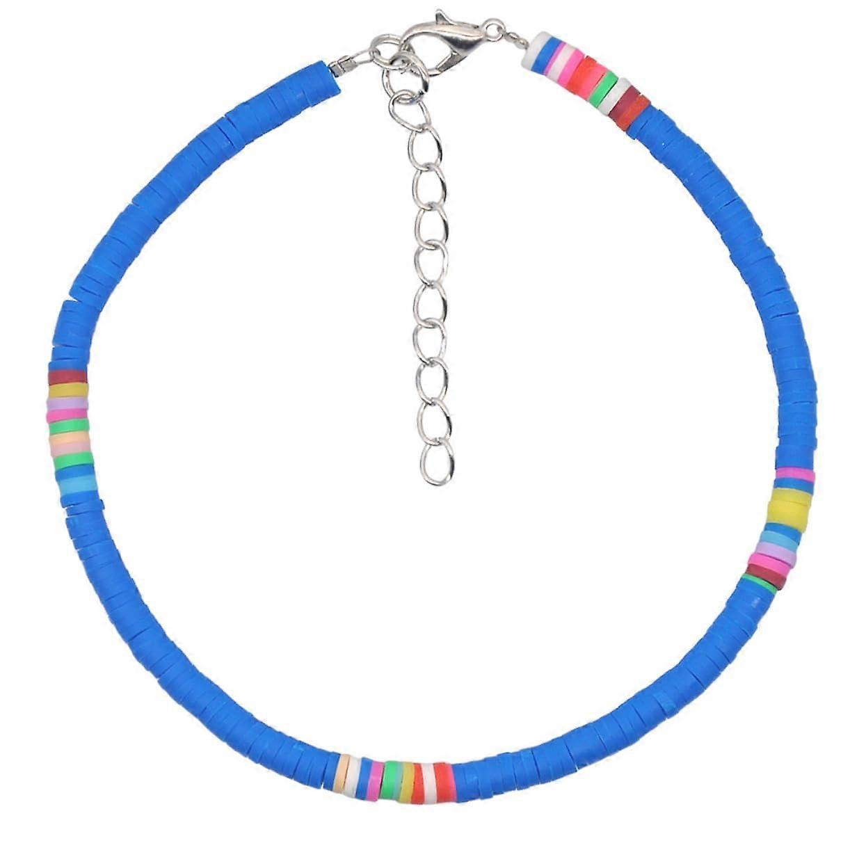 1 piece Boho Anklet made of Polymer Adjustable Foot Chain for Women Creative Foot Jewelry for Friendship and for Every Occasion