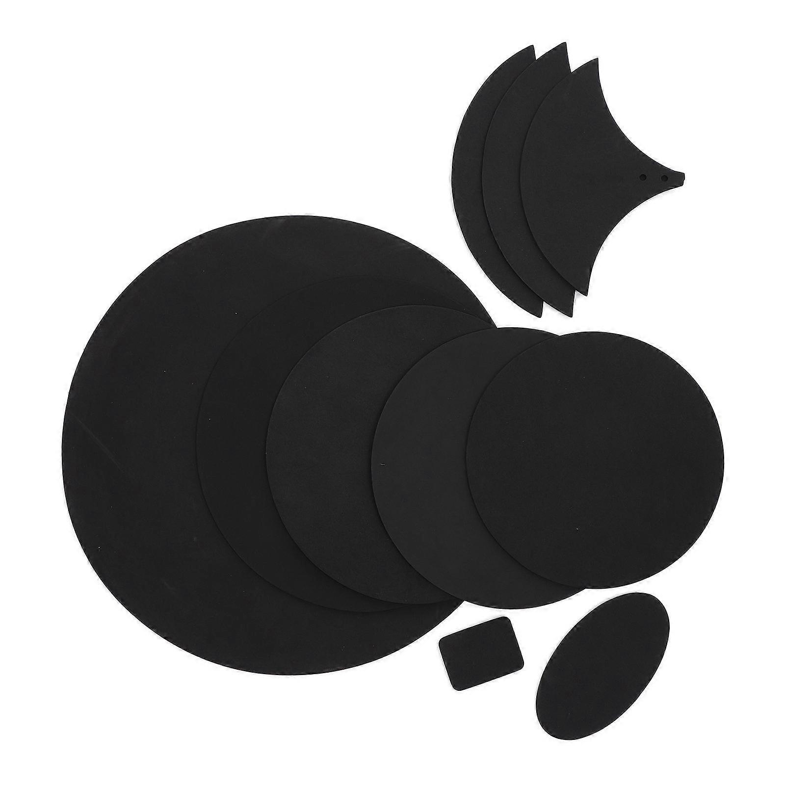 Drum Dampeners Foam Cotton Noise Reduction Accessory For Percussion Instruments Musicians 1Set