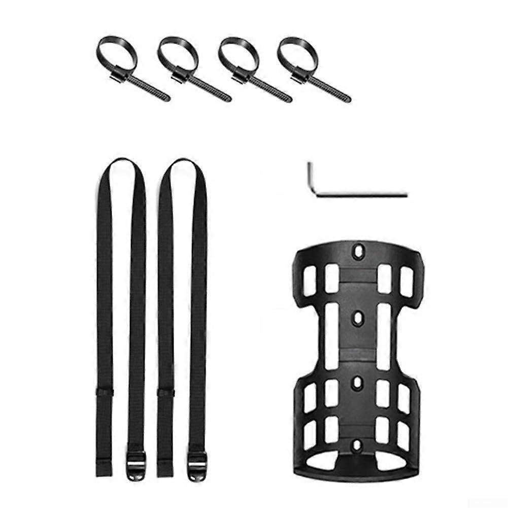 Portable bicycle fork bag, waterproof mountain road frame bag, for travel, offroad, longdistance cycling, front rack mount (1 x mount)