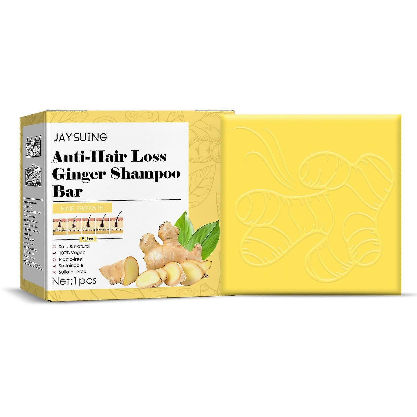Haargroei Gember Shampoo Zeep Conditioner Zeep Dichte Haarzeep