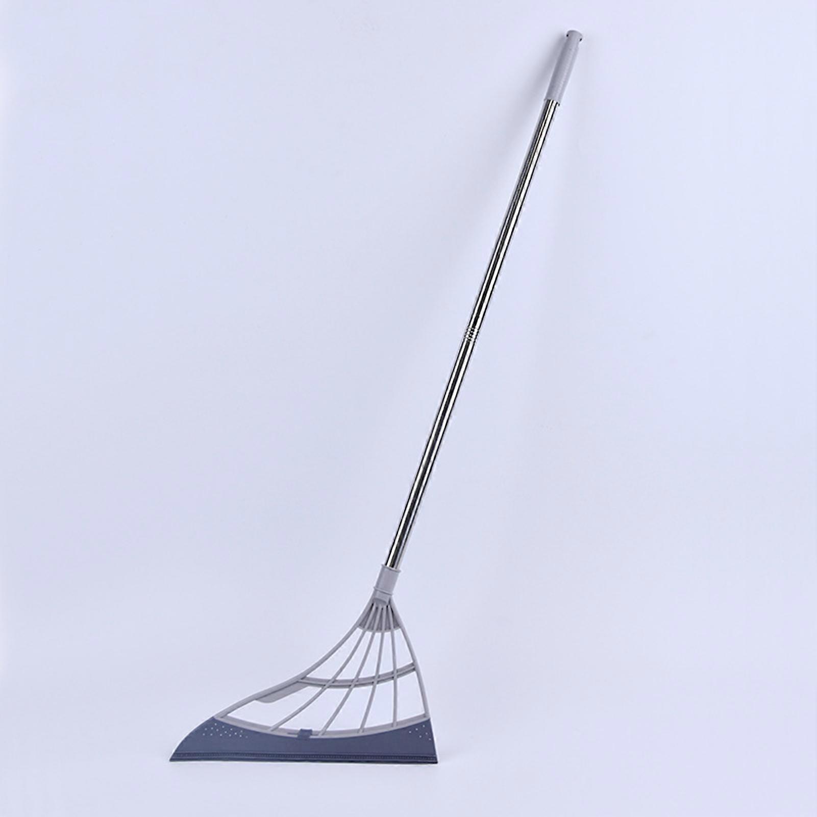 Sweeper Broom Detachable Design Easy Scraping Compact Silicone Wiping Squeegee Broom for Floor