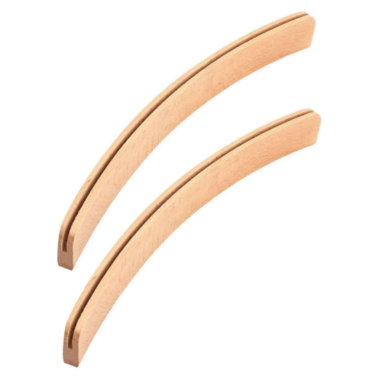 2nd Playing Card Base Cards Curved Card Holder Stand Beige Beech