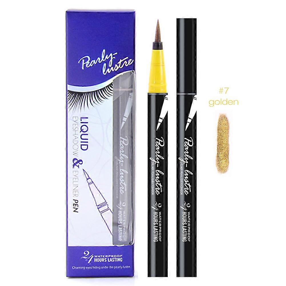 長持ちする防水リキッドアイライナーペンシルアイメイク化粧品ツール7#