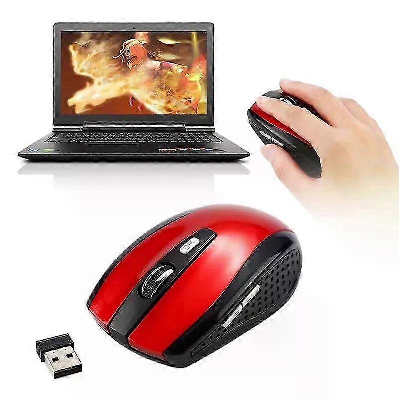 Wireless Gaming Mouse 2.4GHz USB Receiver for PC Laptop and Desktop
