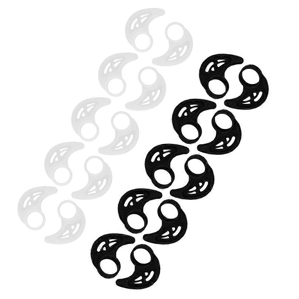 10 Pairs Universal Silicone Earphone Hooks for Headphones