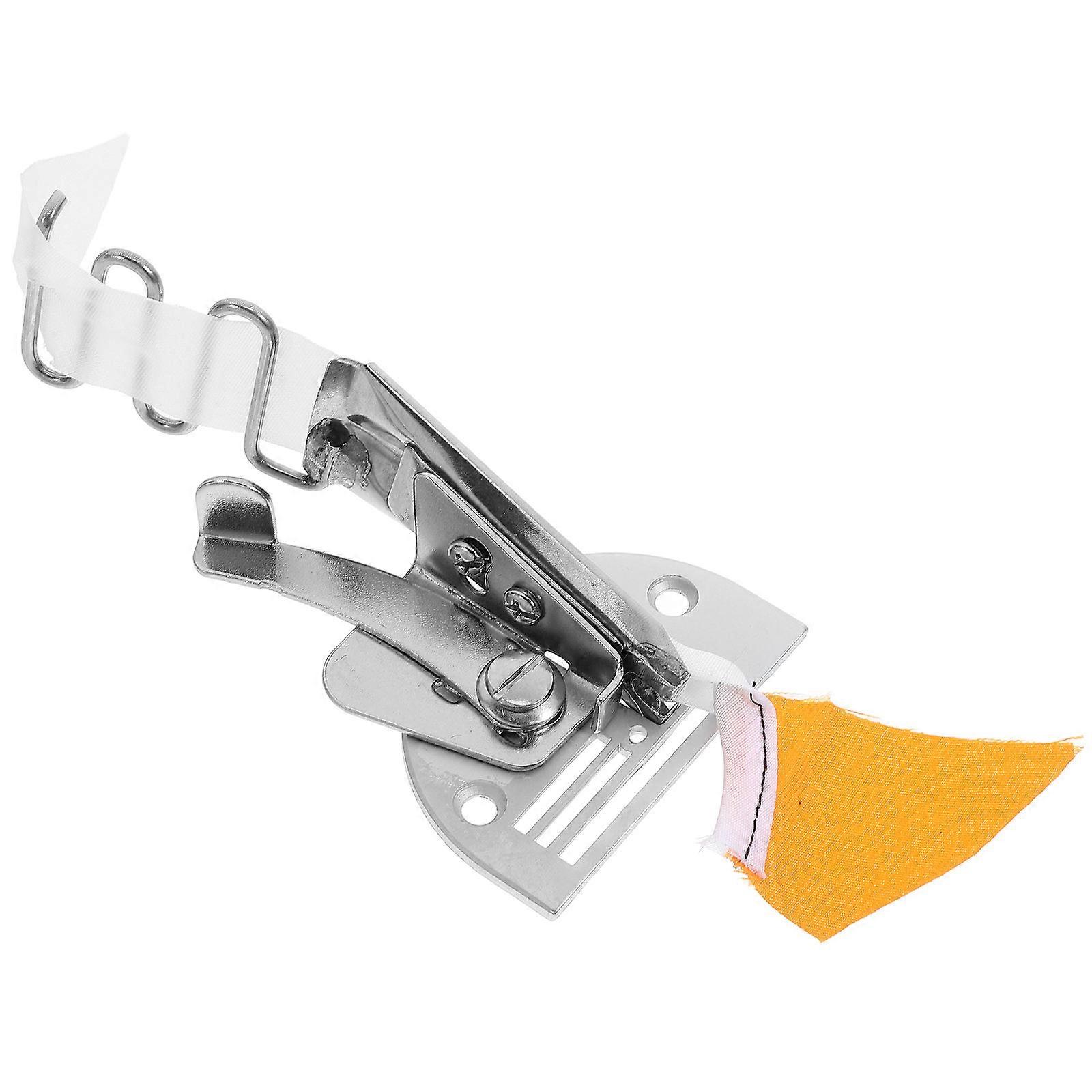 Sewing Machine Binding Binder Folding Pressing Tool Silver 30MM Export 8MM Tailors Lightweight Fabric Use 1Pack