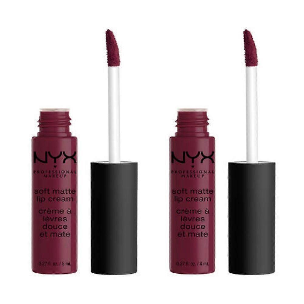 2 x NYX Soft Matte Lip Cream 8ml - Vancouver
