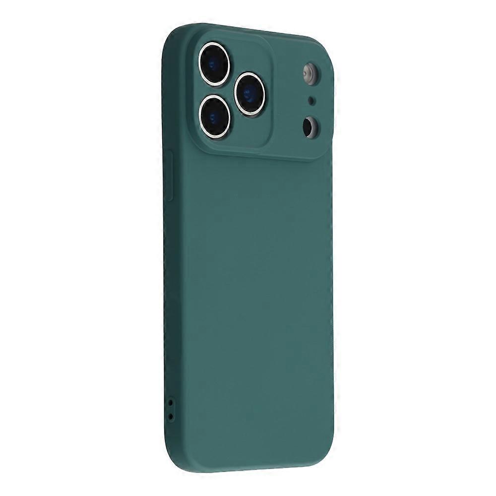 Compatible For iPhone 17 Pro Case TPU Back Soft Anti-Scratch Fiber Lining Phone Cover
