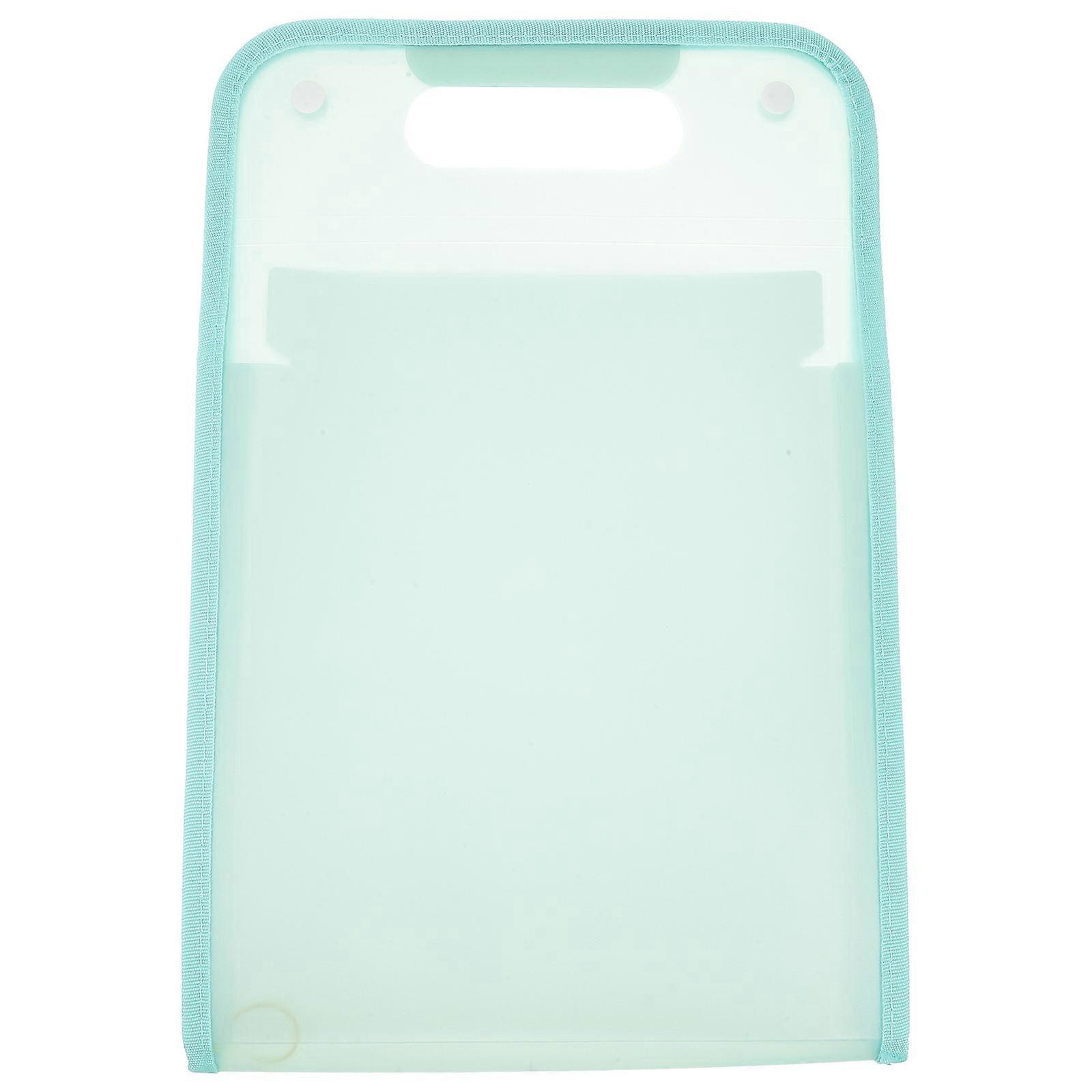 Portable Document File Folder Multi File Organizer with Index Stickers Storage Bag for Papers – Efficient Filing Solution for Home, Office, School