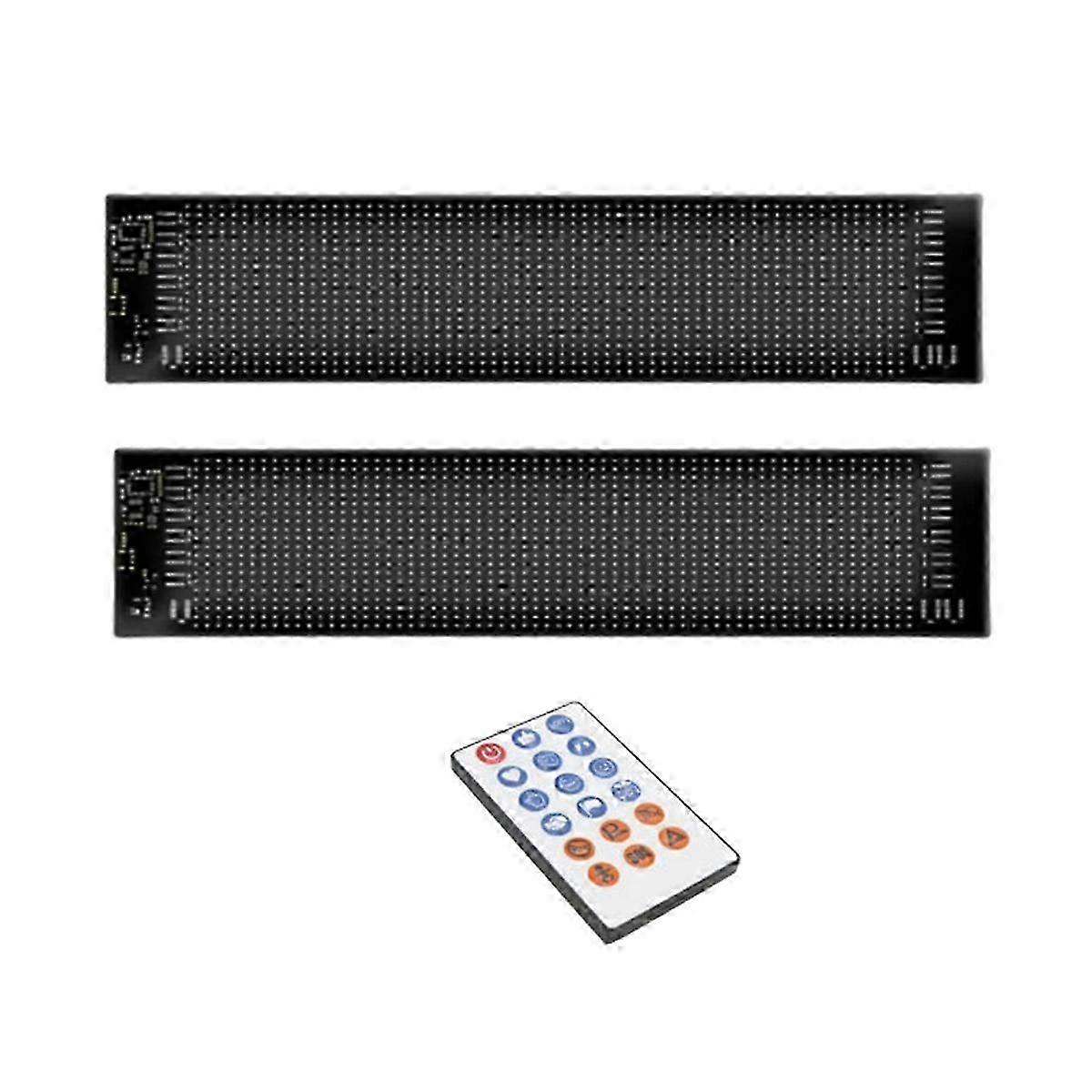 2PCS LED Occhi Parabrezza Camion Auto Display Screen Panel LED Segno luminoso LED Occhi incandescenti Compatibl