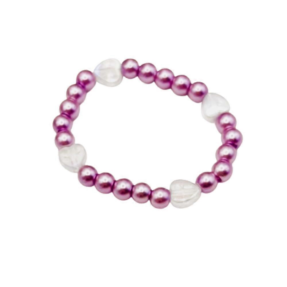 Purple Children's Stretch Bracelet by Candi Co