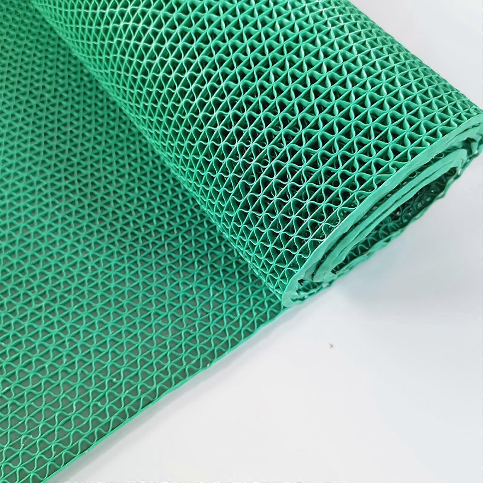 Nonslip mat, multipurpose mat, , water filtration, nondeformable, ideal for gyms, green (300 x 120 cm)