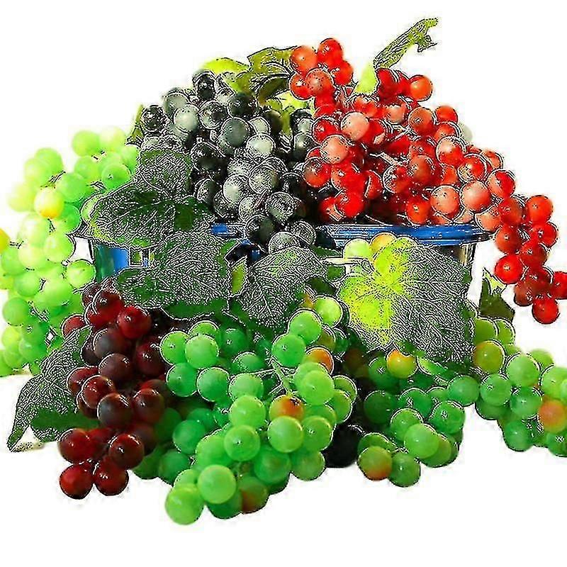 Set of 5 Lifelike Artificial Grape Vines - Perfect for Office, Party & Home Decor