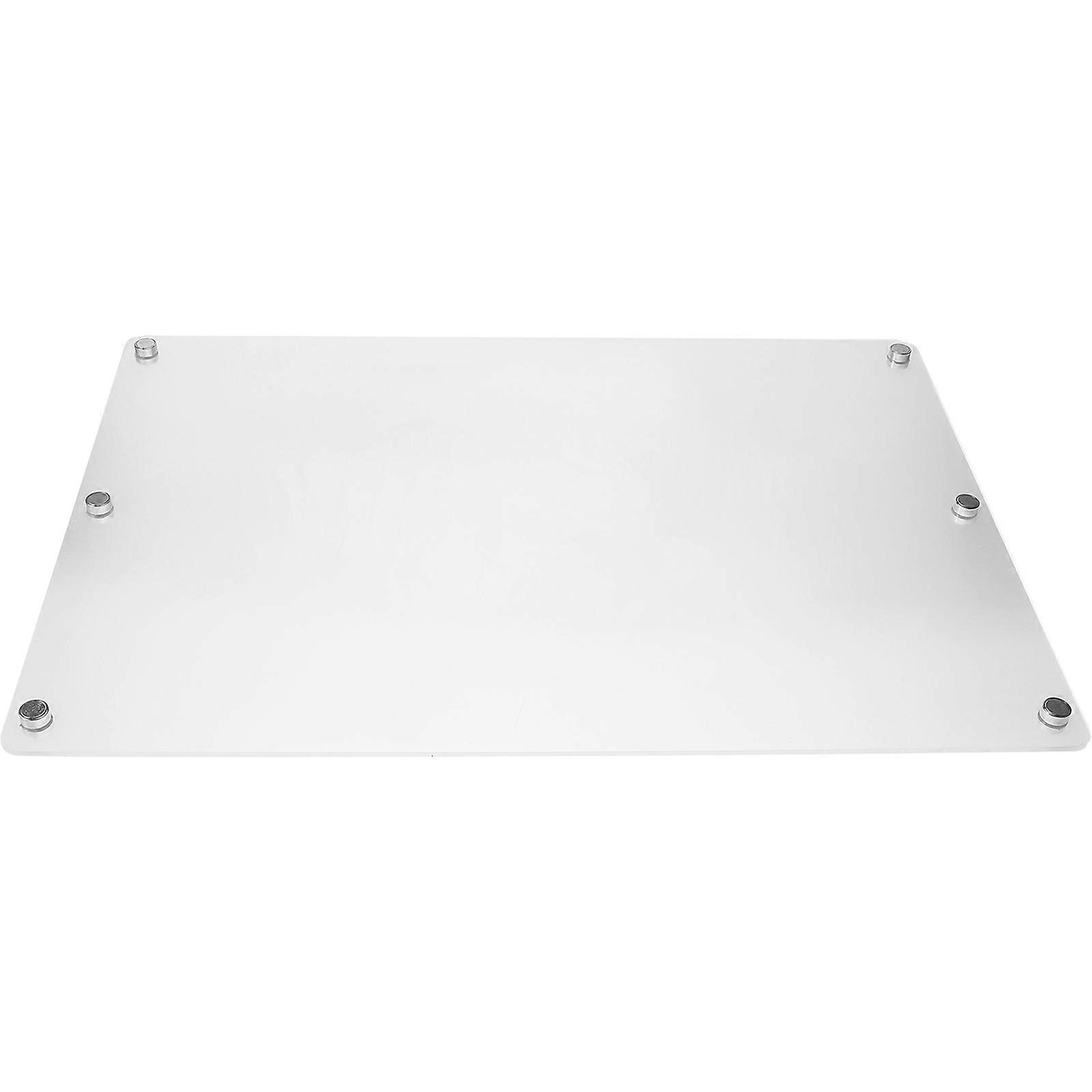 Magnetic Refrigerator Message Board Dry Erase Planning Board for Schedules Reminders Meal Planning Easy to Use Stain Resistant Surface