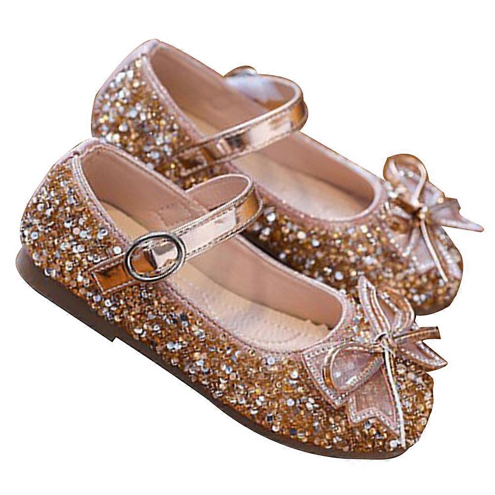 Kız Çocuk Ayakkabıları Düğün Partisi Kolay Çıkarılabilir Yapay 1Çift
