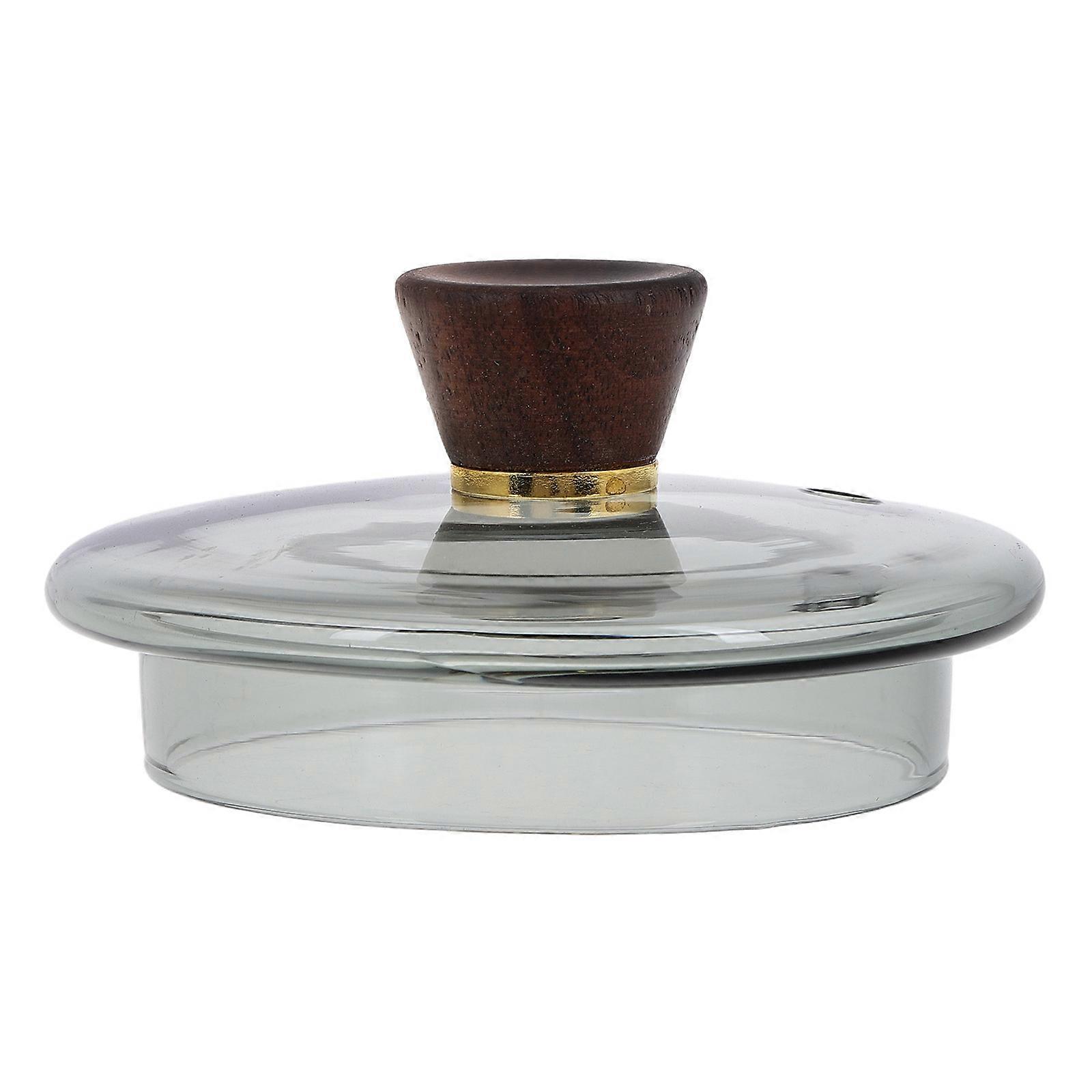 High Borosilicate Glass Teapot Lid For Office Use Temperature Retention 1Pcs