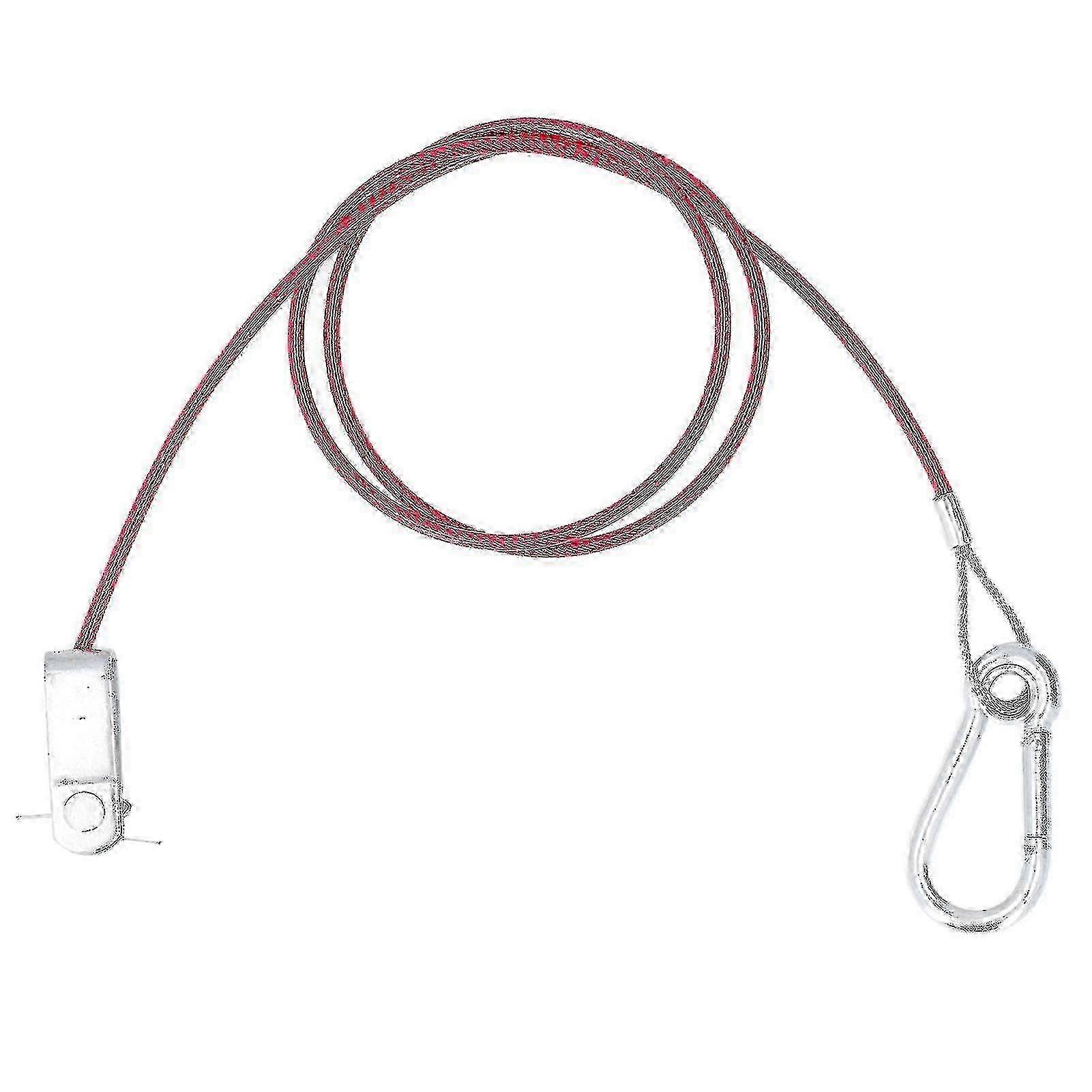 3.3 英尺不锈钢分离安全绳防摔电缆，适用于汽车拖车高速公路