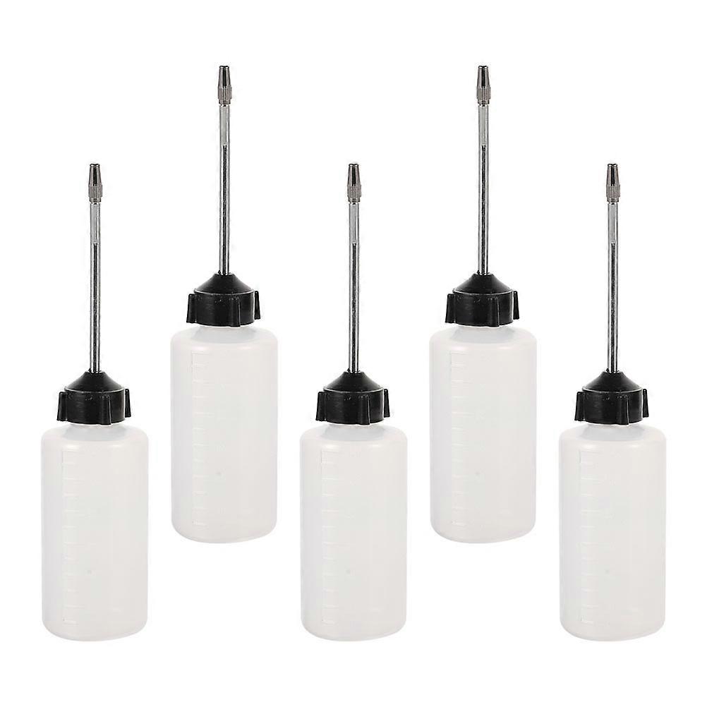 Sewing Machine Oiler Bottle Transparent Color Storage For Users Of Sewing Machines 5Pack