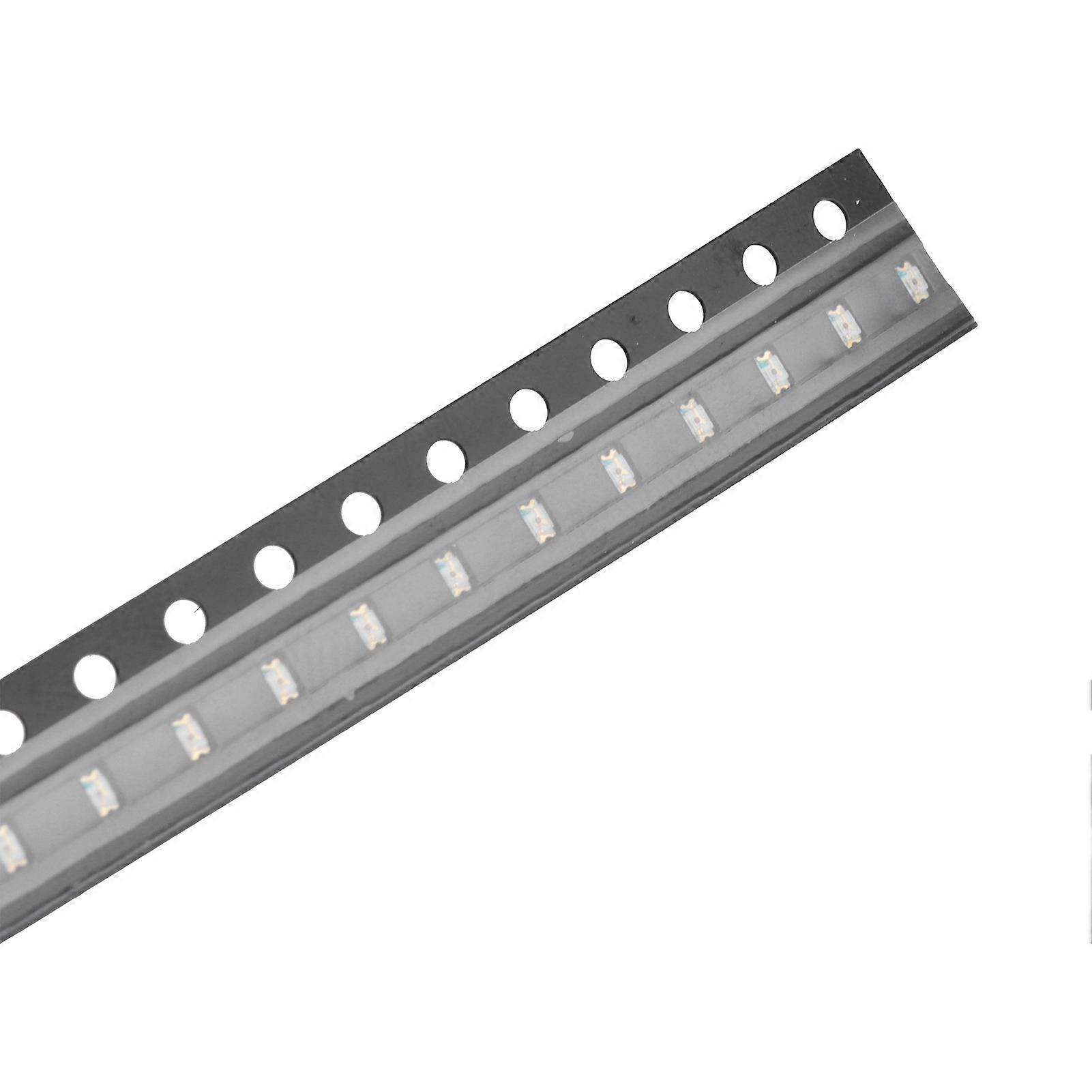 100Pcs SMD LED Diodes Electronic Components HighStrength Tiny Low Voltage for DIY PCB(Yellow )