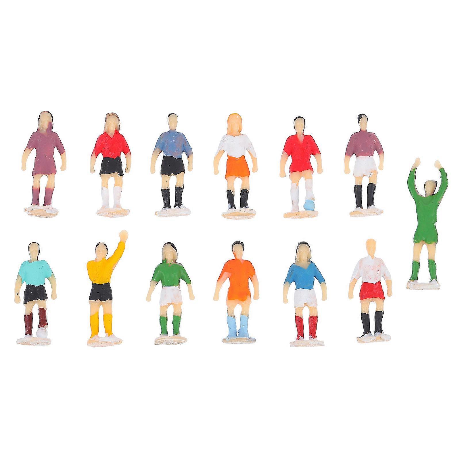 Mini Football Player Figure with Skidproof Base – Indoor Decoration for Parties, Restaurants, and Tabletop Ornaments