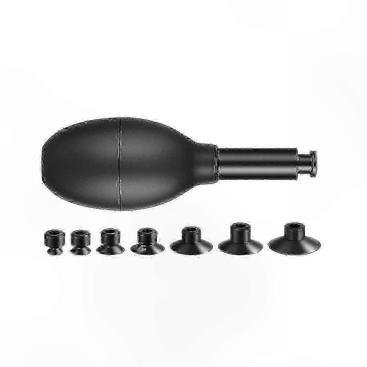 8-in-1 Lens Suction Tool Kit with Interchangeable Heads for Camera and Screen Repairs