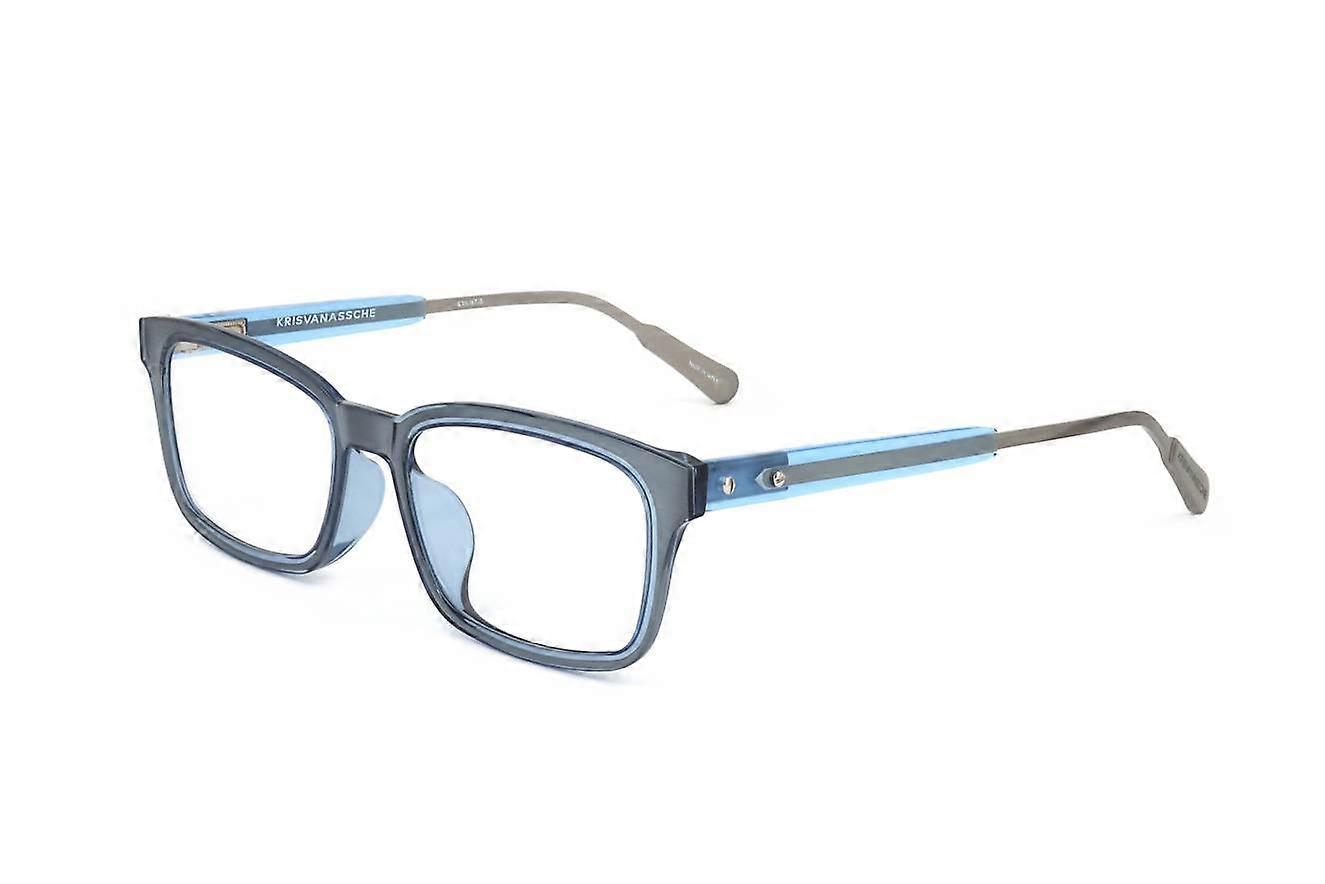 Eyewear Frames Kris Van Assche by Linda Farrow KVA67 C5 BLUE 53/18/143 MAN